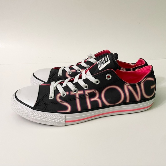 Converse Chuck Taylor All Star Pretty Strong Pink Shoes Junior Size 6 - Picture 2 of 16